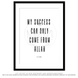 Poster | My succes can ...