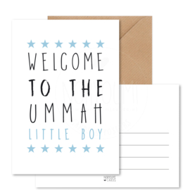 Kaart | Welcome to the ummah little boy