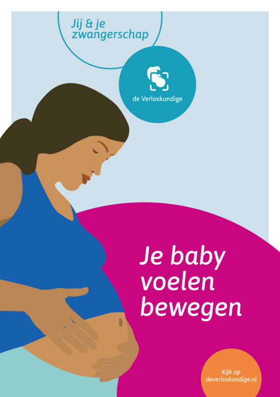 Brochure: Jouw zwangerschap: je baby voelen bewegen (set van 50 stuks)