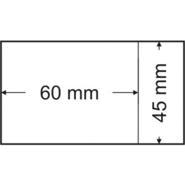 Pergamijnzakjes 45 x 60 mm