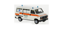 Brekina 34910 - Fiat Ducato Bus, Ambulance Alitalia (HO)