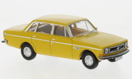 Brekina 29422 - Volvo 144, donkergeel, 1971 (HO)