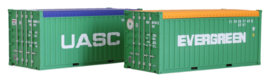 Igra 98010059 - 2x20' OT container Evergreen/UASC (HO)