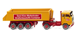 Wiking 067606 - Achterkipper oplegger (HO)