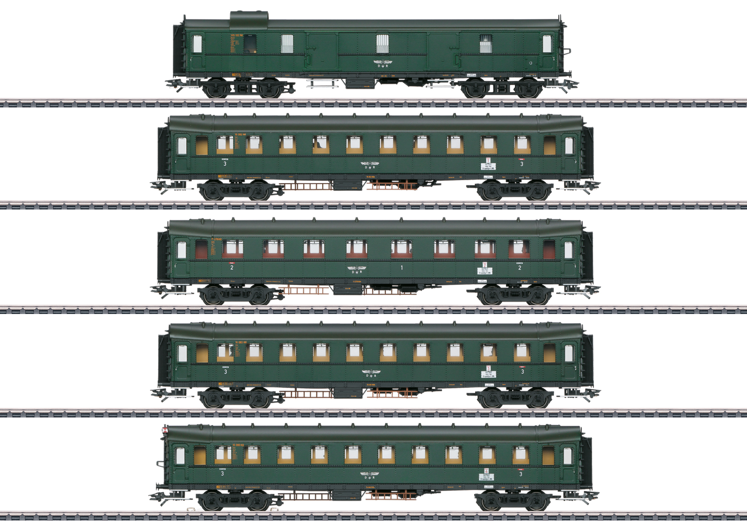 Märklin 42265 - Set sneltreinrijtuigen "snoek" (HO)