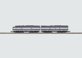 Märklin 88604 - Atlantic Coast Line, Dieselelektrische locomotief als dubbele eenheid (Z)