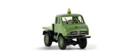 Brekina 39019 - Unimog 411 Plattform "Schenker". (HO)