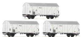 Roco 66198 - DB, 3-dlg. set koelwagens Ths 42 (HO|DC)