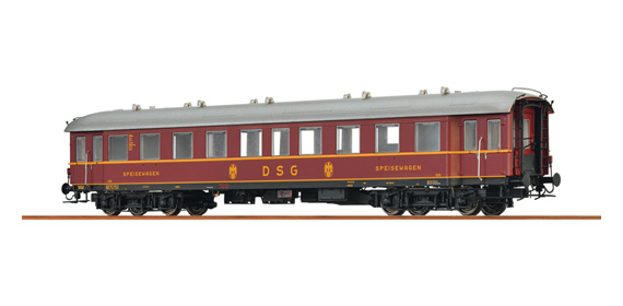 Brawa 46191 - WR4YKE-36-49 555 (restauratiewagen) (HO)