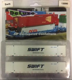 De Luxe 13090 - set 53' corrugated containers Swift (N)