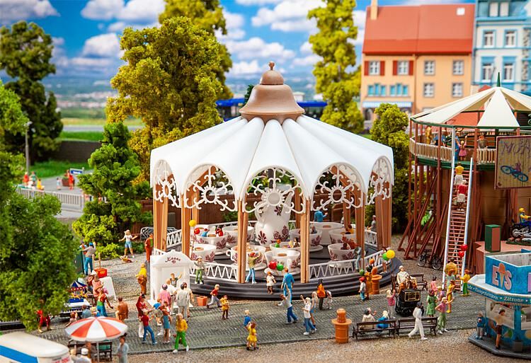 Faller 140335 - Carrousel koffiekopjes (HO)