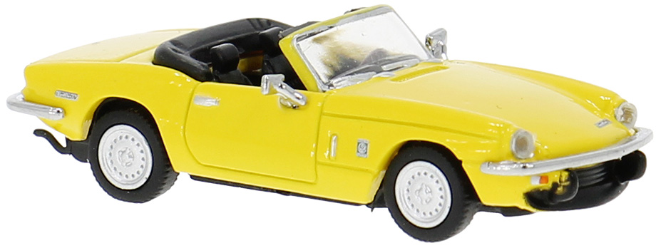 Brekina 15177- Spoor H0 Triumph Spitfire, geel (HO)