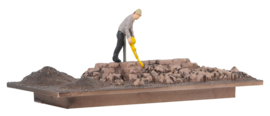 Faller 180693 - Bouwvakker met compressor (HO)