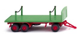 Wiking 044703 - Aanhanger, rongen, groen (HO)