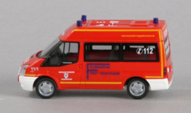 Rietze 51516  - Ford Transit MZF brandweer Heigenbruck (HO)