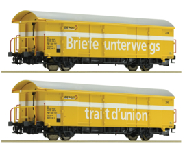 Roco 76201 - SBB, Postwagens Z2 met sluitverlichting (H0)