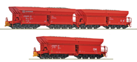Roco 6600270 - DB AG, 3-dlg. set ertswagens (Set 1) (HO|DC)