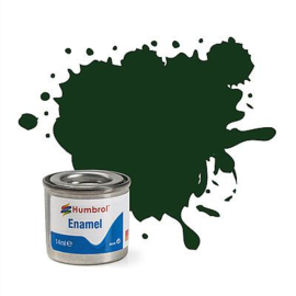 Humbrol 195 - Dark Green Satin, 14ml