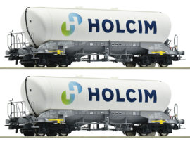 Roco 6600051 - Holcim, 2-dlg. set silowagens (HO)