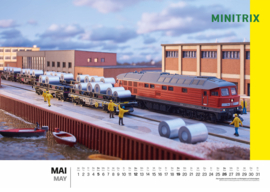 Märklin 19855 -Wandkalender Märklin/Trix 2024