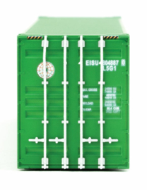 Walthers 949-8554 - 45' CIMC Container, Evergreen (green, white)  (HO)