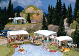 Faller 130503 -  Camping caravan set (HO)