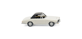 Wiking 018699 - Glas 1700 GT Cabrio, wit (HO)