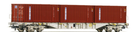 Roco 67824 - DB AG, containerwagen Sgnss (HO|DC)