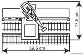 Kibri 39420 - Grote bekolingsinstallatie Gremberg (HO)