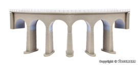 Kibri 37664 - Semmeringviaduct met fundering voor ijsbrekers, gebogen, enkelsporig (N/Z)