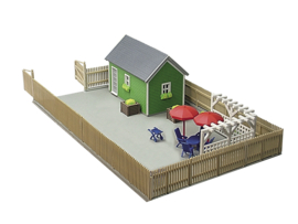 Kibri 38659 - Tuinhuis voor de volkstuinkolonie (HO)