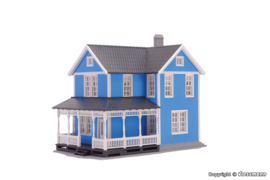 Kibri 38841 - Zweeds huis, blauw (HO)