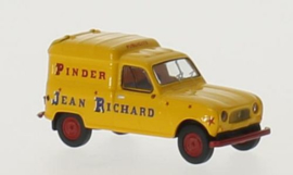 Brekina 14731 - Renault R4 Fourgonnette, Pinder Jean Richard (HO)