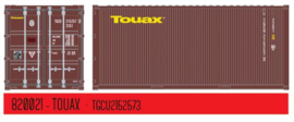 PT Trains 820021 - Container 20' DV TOUAX (HO)