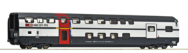 Roco 6200214 - SBB, dubbeldeksrijtuig 1e klas met bagageruimte (HO|DC)