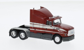 Brekina 85900 - Ford Aeromax, donker rood/beige 1990 (HO)