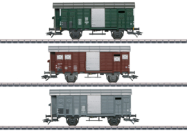 Märklin 46568 - SBB, set gesloten goederenwagens (HO)