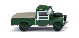 Wiking 010704 - Land Rover Pick-up donker bladgroen (HO)