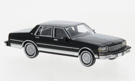 Brekina 19700 - Chevrolet Caprice, zwart, 1987 (HO)