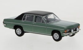 Brekina 20721 - Opel Diplomat B, metallic-groen/mat-zwart (HO)