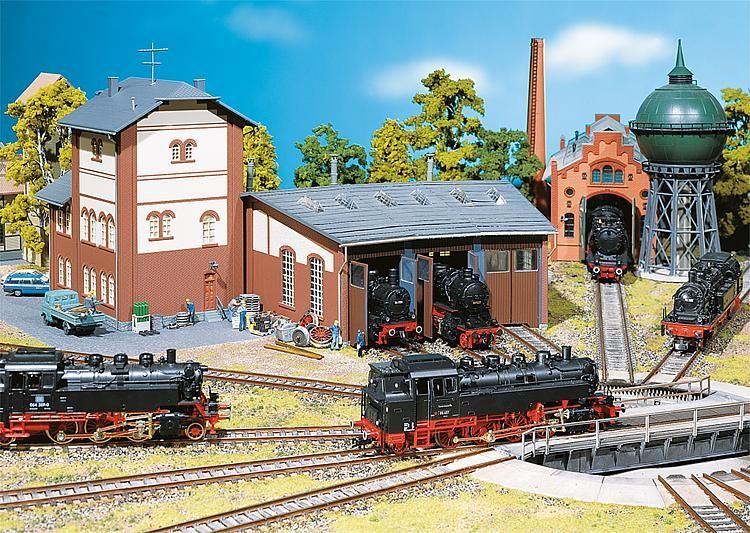 Faller 120176 - Roundhouse, 3-boxen (HO)