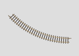 Märklin 8510 - Gebogen rail, radius 145 mm. 45° (Z)