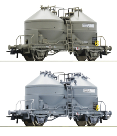 Roco 76072 - NMBS, 2-dlg. set silowagens Ucs (HO|DC)