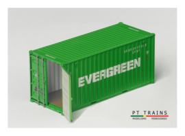 PT Trains 820037.1 - Container 20' Evergreen (HO)