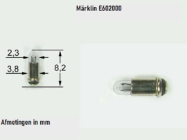 Märklin E602000 - Gloeilamp helder (1 stuks) (HO)