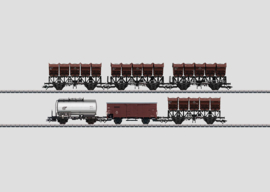 Märklin 46351 - DB, Set 2 wagens met kiepbakken (HO)
