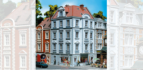 Faller 130906 - Stadteckhaus Goethestraße 63 (HO)
