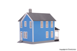 Kibri 38841 - Zweeds huis, blauw (HO)