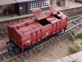 Piko 54441.2 - DR, gesloten goederenwagen Tm5605 (HO)