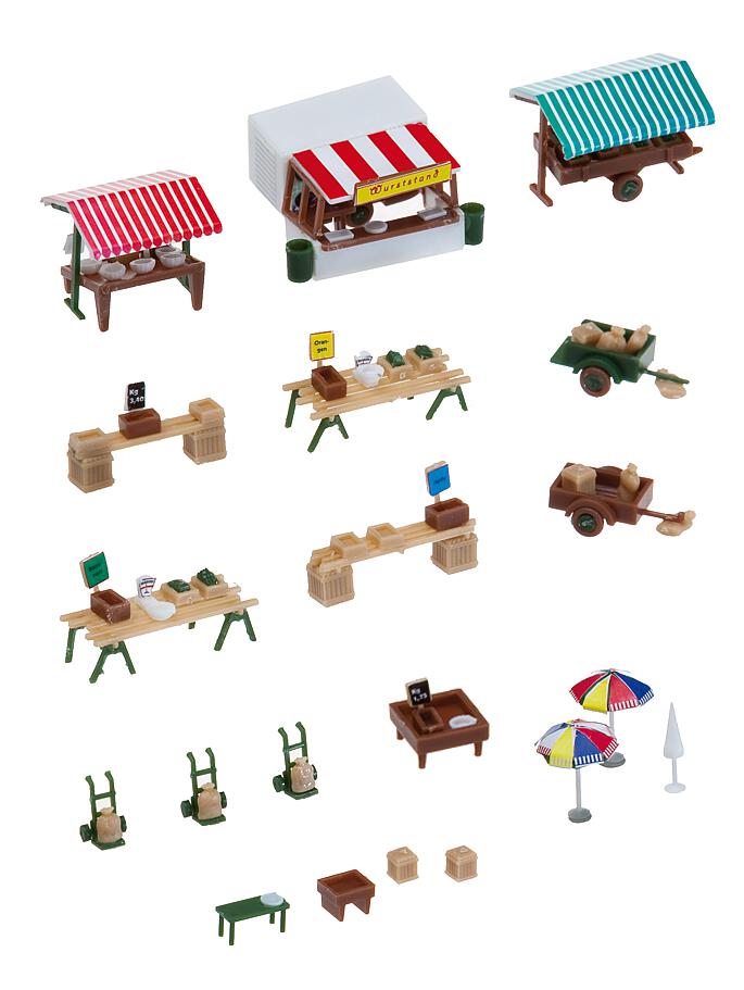 Faller 272533 - Weekmarkt  (N)